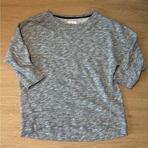 Lou & Grey 3/4 length sleeve sweater